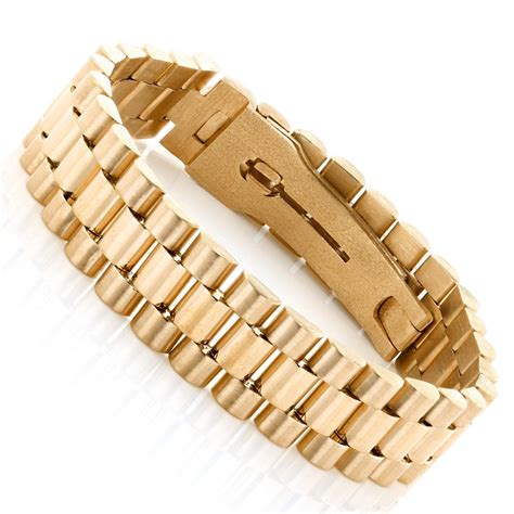 gold rolex watch bracelet for sale